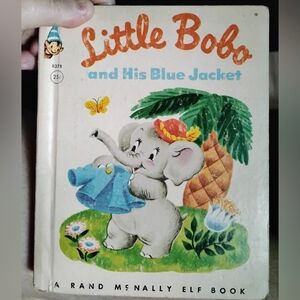 Vintage Little Bobo and His Blue Jacket Book